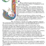 visuel d'un support graphique personnalisable : Lettrine celtique d'un prénom et son histoire - exemple montré : le prénom Johan